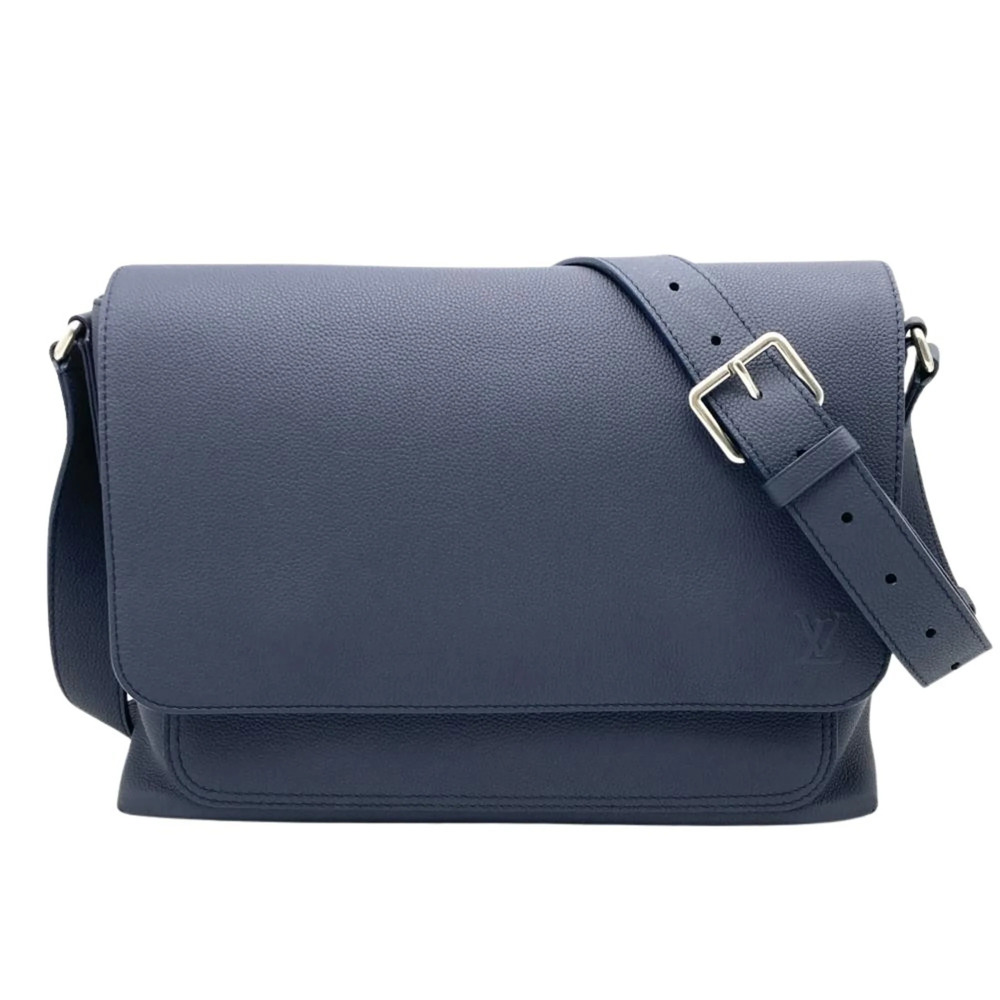 Louis Vuitton Aerogram Speed Messenger Shoulder Bag, Calfskin, M15267, Navy, ...